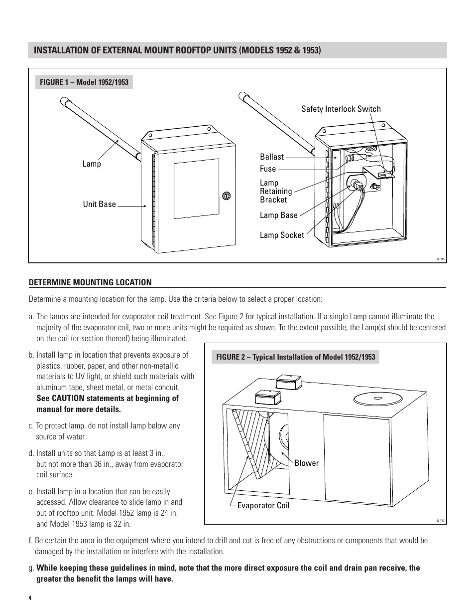 Aprilaire 1953 & 1972 User Manual | Page 4 / 12