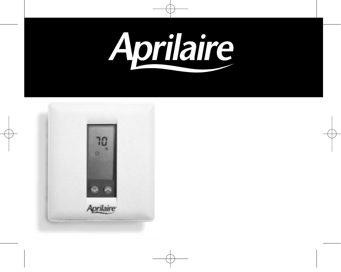 Aprilaire 8533 User Manual | 16 pages