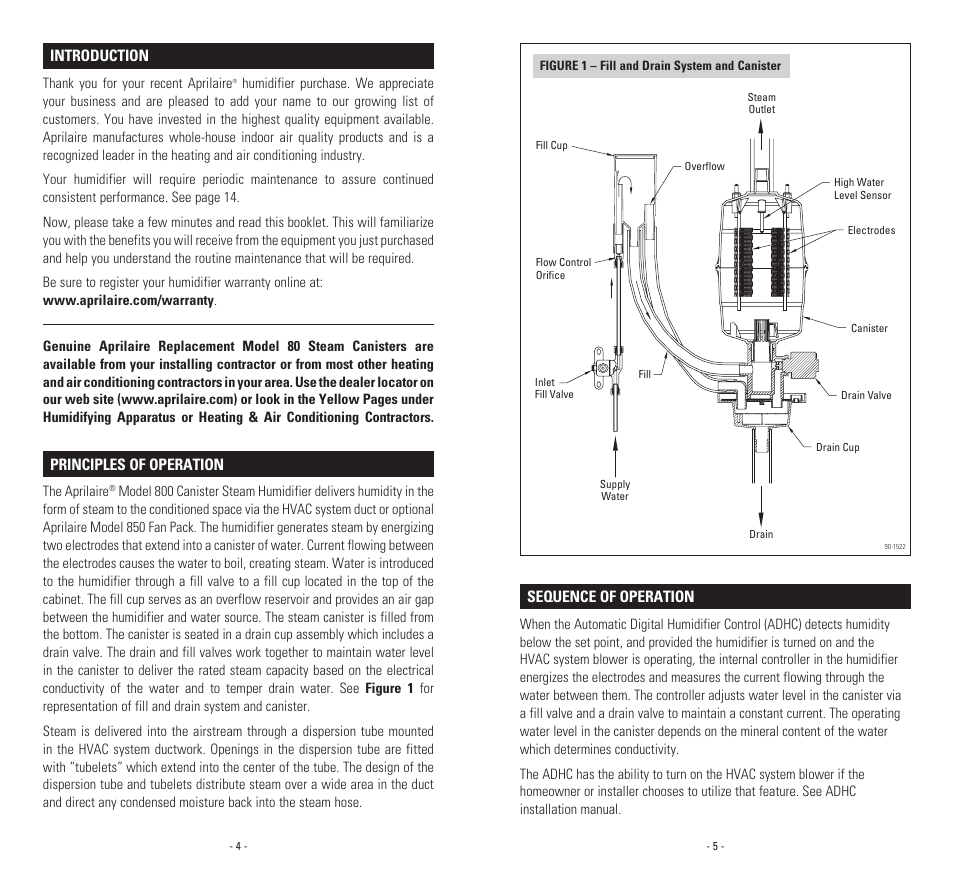 Aprilaire 800 User Manual | Page 3 / 9