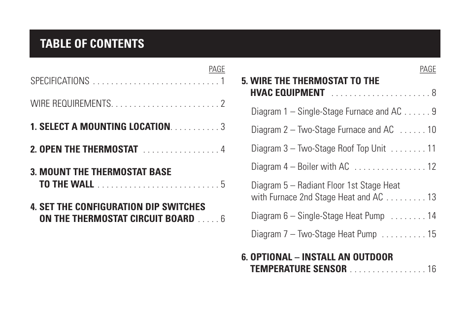 Aprilaire Model 8570 User Manual | Page 2 / 40