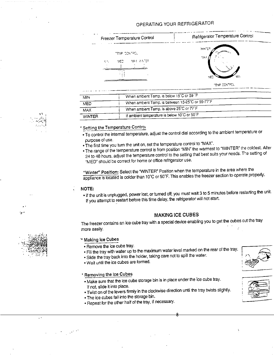 Avanti FF8WR User Manual | Page 8 / 19