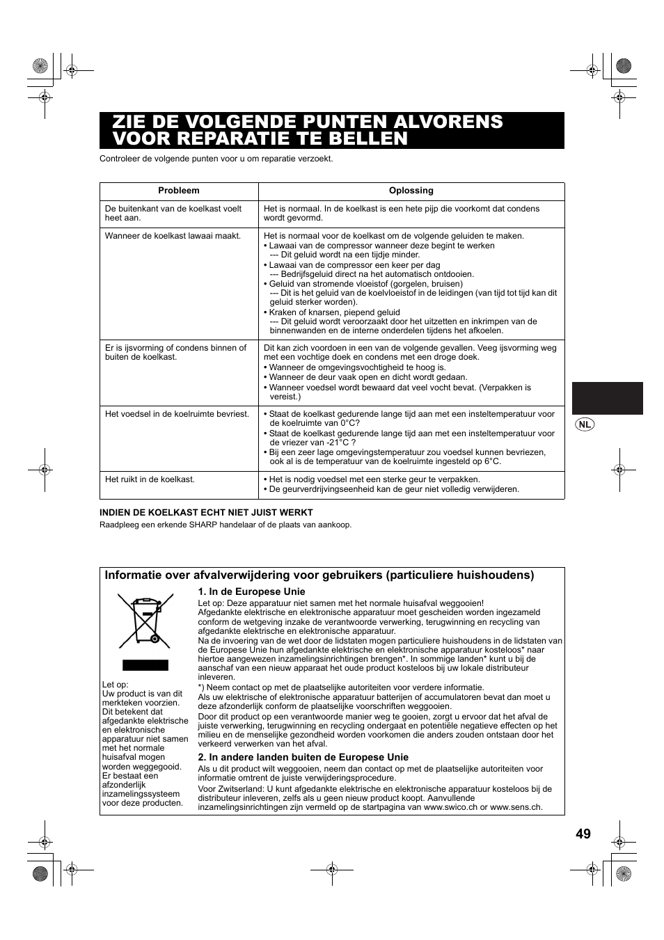 Sharp SJ-PT690RS User Manual | Page 49 / 116