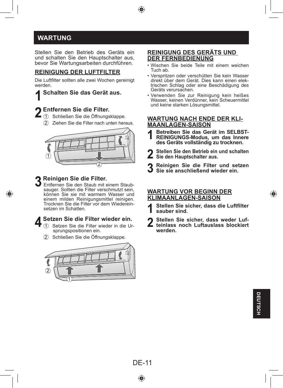 Sharp AY-XP9LSR - AE-X9LSR User Manual | Page 125 / 144