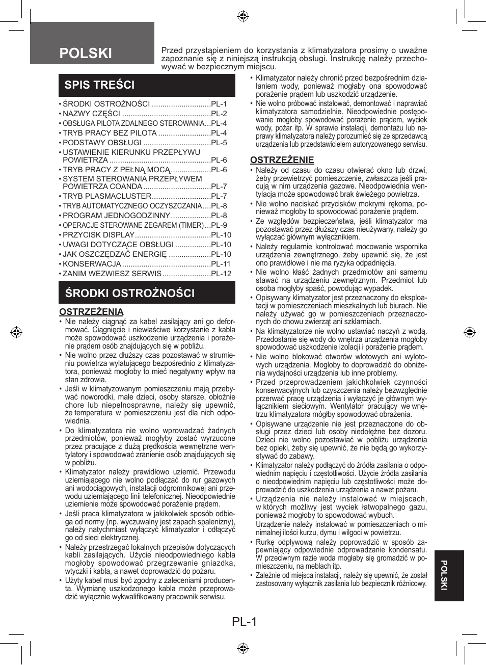 Sharp AY-XP9LSR - AE-X9LSR User Manual | Page 129 / 144