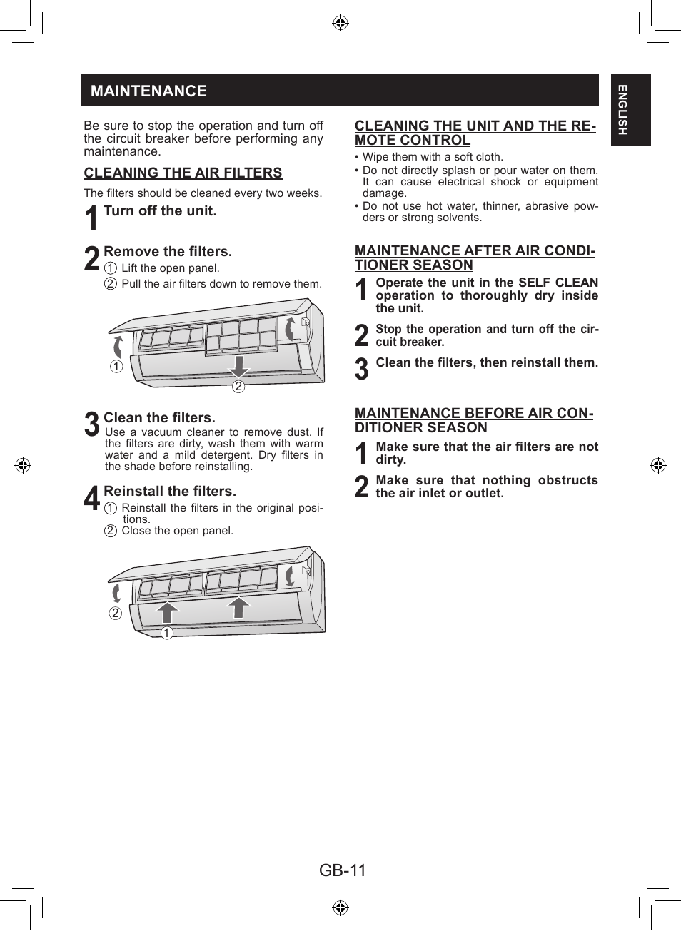 Sharp AY-XP9LSR - AE-X9LSR User Manual | Page 13 / 144