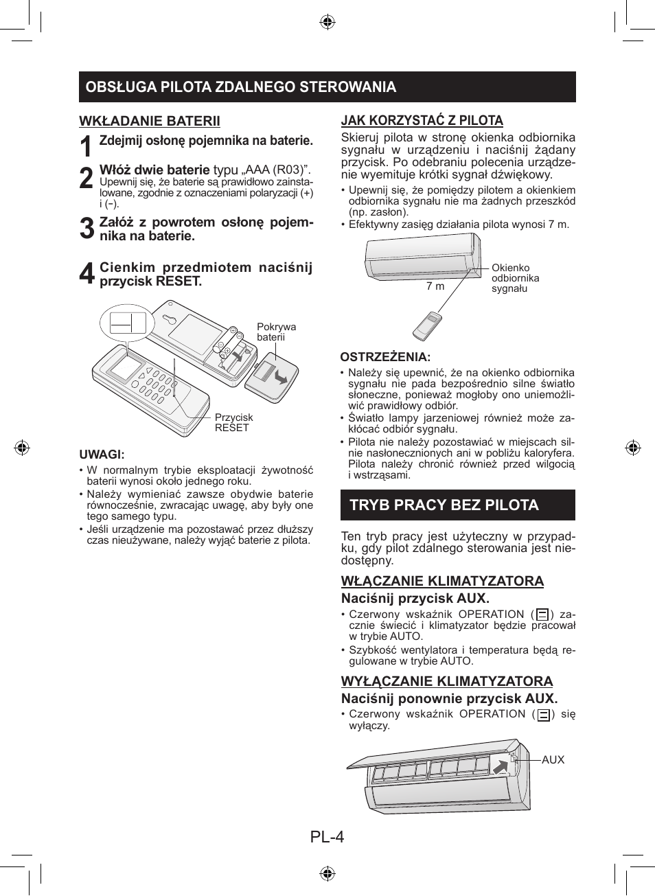 Pl-4 | Sharp AY-XP9LSR - AE-X9LSR User Manual | Page 132 / 144