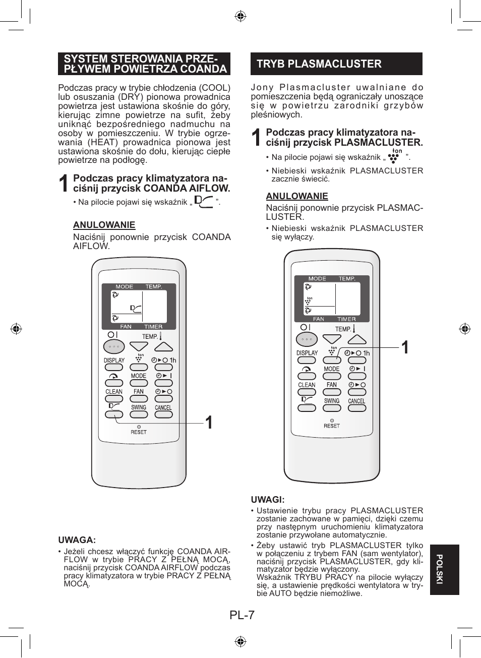 Pl-7 | Sharp AY-XP9LSR - AE-X9LSR User Manual | Page 135 / 144