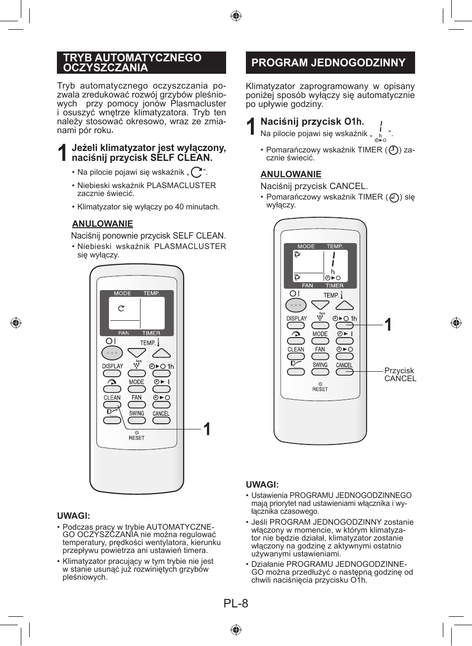 Pl-8 | Sharp AY-XP9LSR - AE-X9LSR User Manual | Page 136 / 144