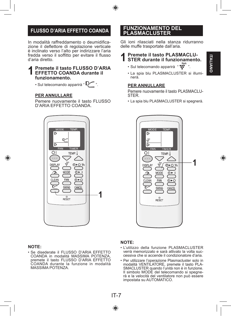 It-7 | Sharp AY-XP9LSR - AE-X9LSR User Manual | Page 23 / 144