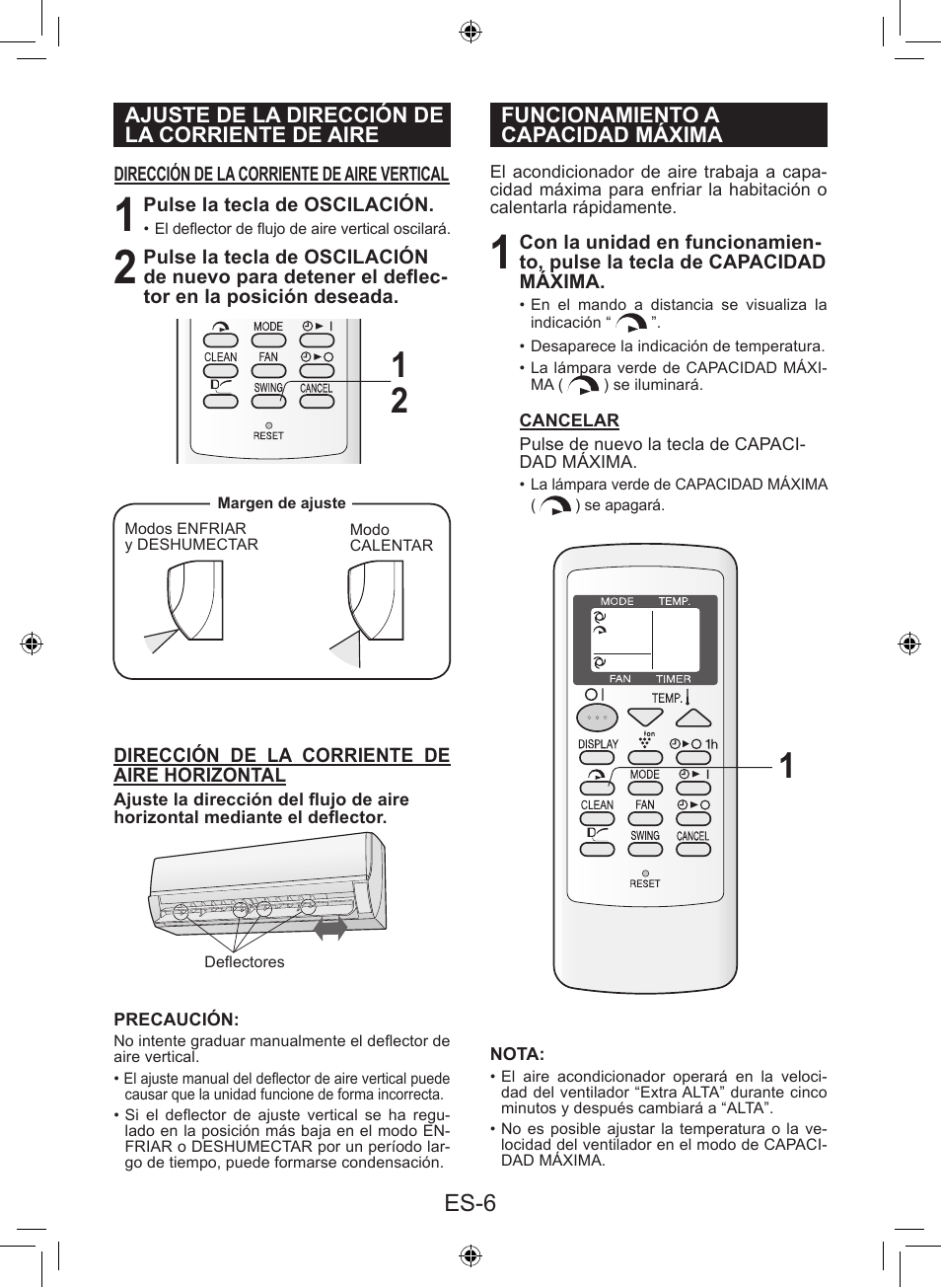 Es-6 | Sharp AY-XP9LSR - AE-X9LSR User Manual | Page 64 / 144
