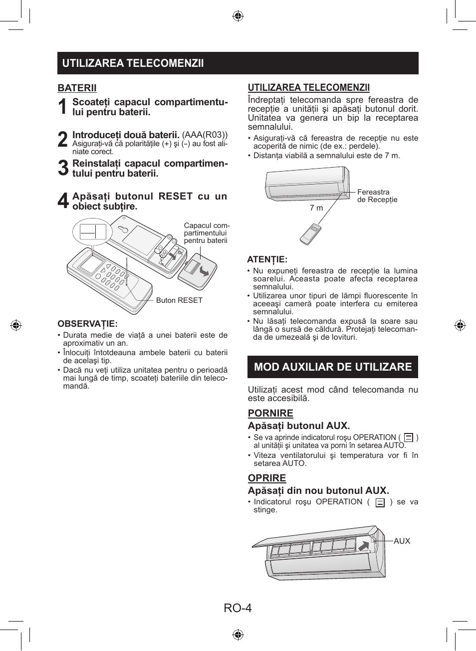 Ro-4 | Sharp AY-XP9LSR - AE-X9LSR User Manual | Page 90 / 144