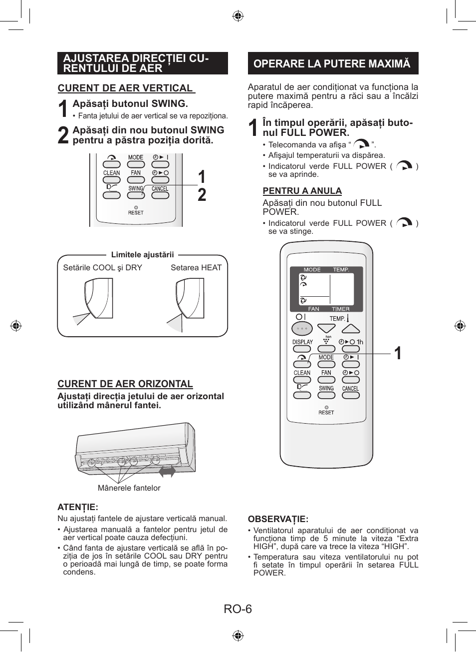 Ro-6 | Sharp AY-XP9LSR - AE-X9LSR User Manual | Page 92 / 144