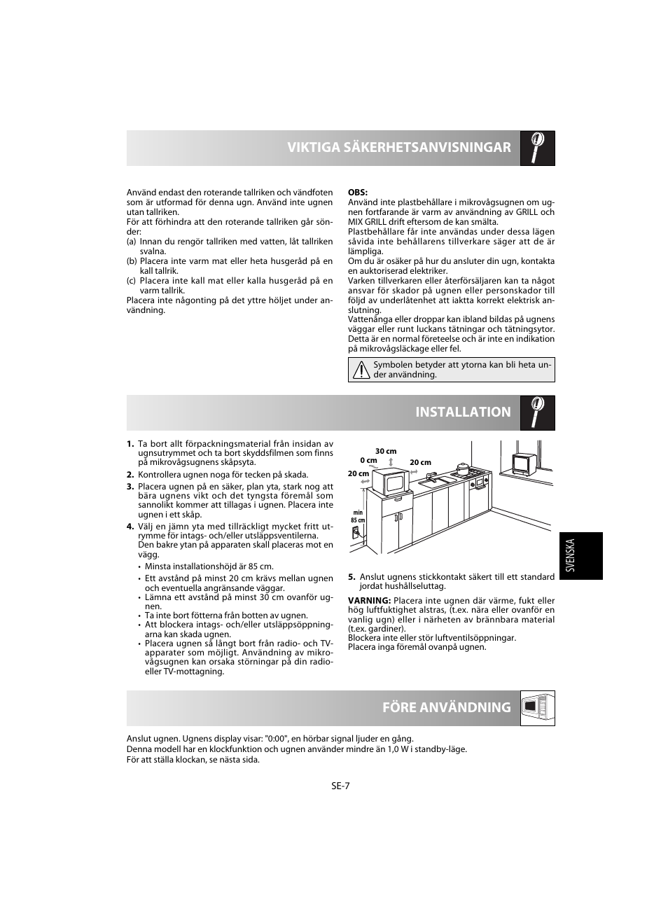 Sharp R-60STE User Manual | Page 105 / 180