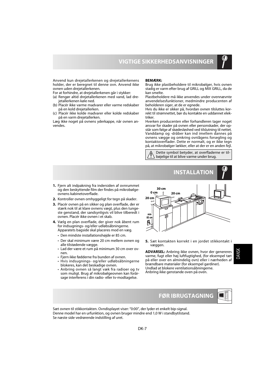 Sharp R-60STE User Manual | Page 121 / 180