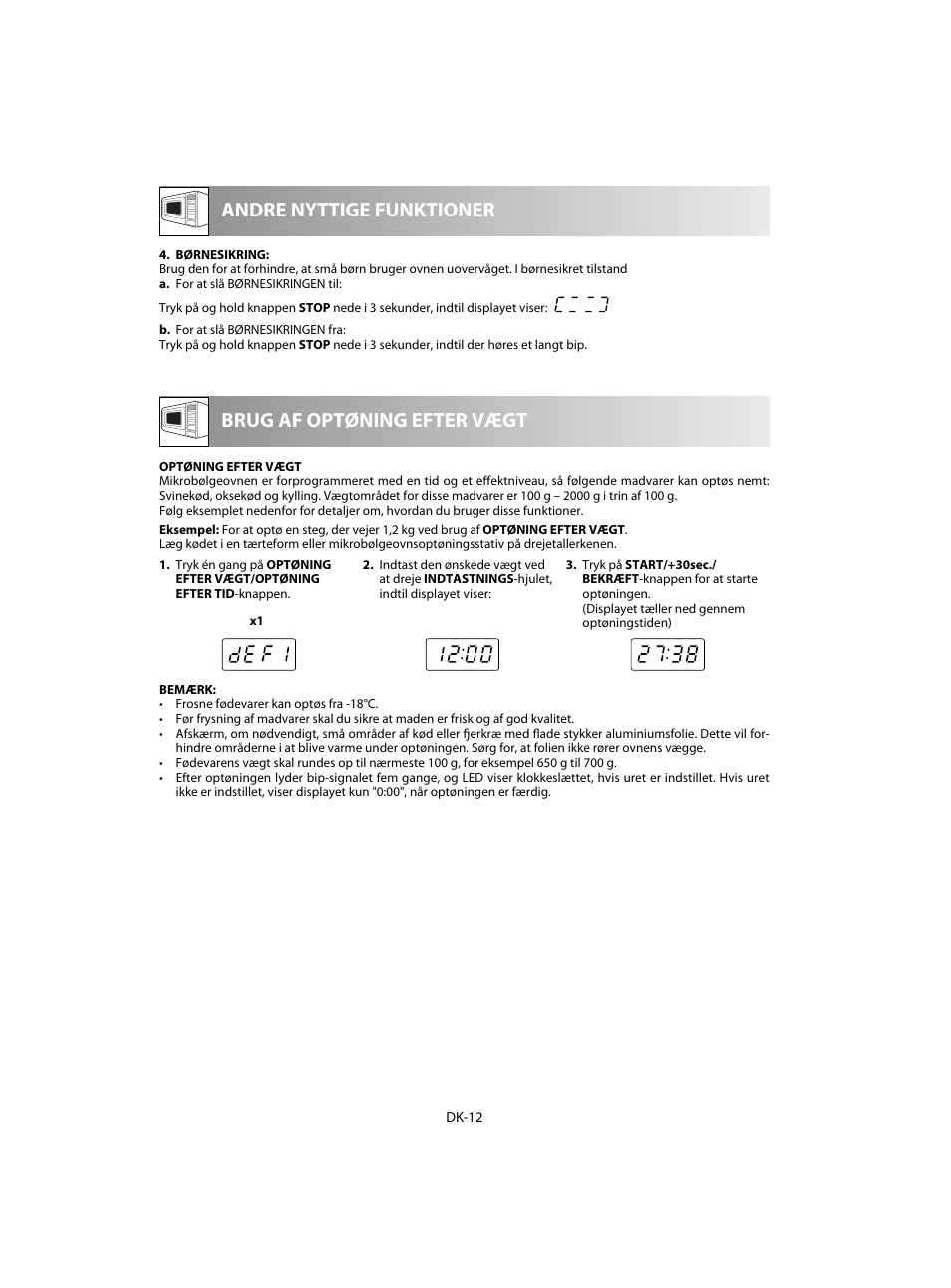 Sharp R-60STE User Manual | Page 126 / 180