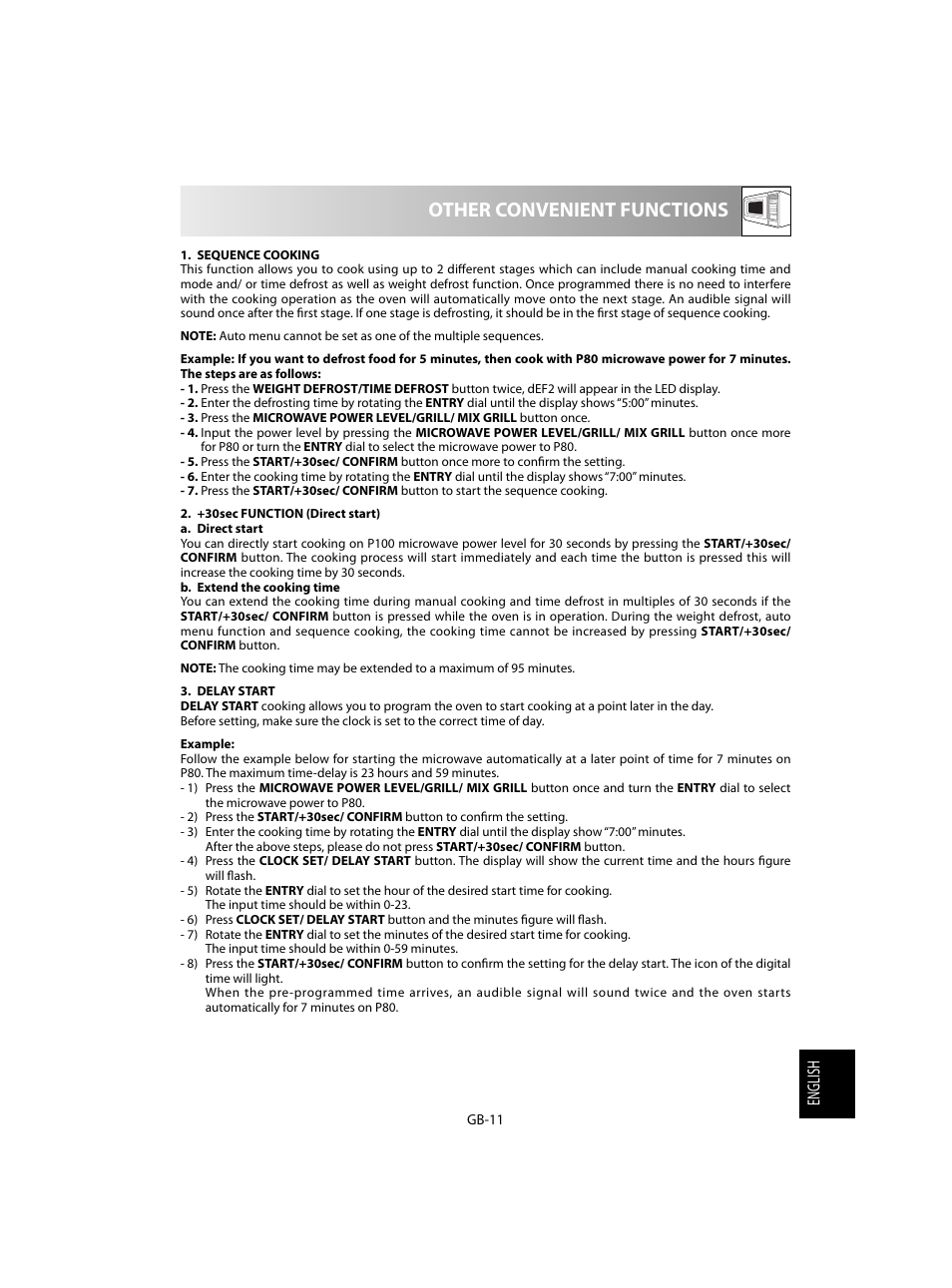 Other convenient functions | Sharp R-60STE User Manual | Page 173 / 180