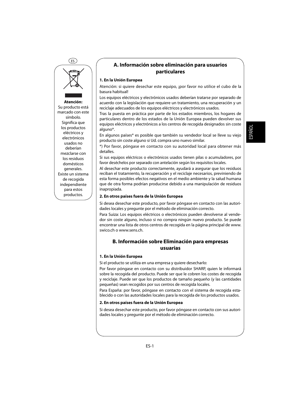 Sharp R-60STE User Manual | Page 19 / 180