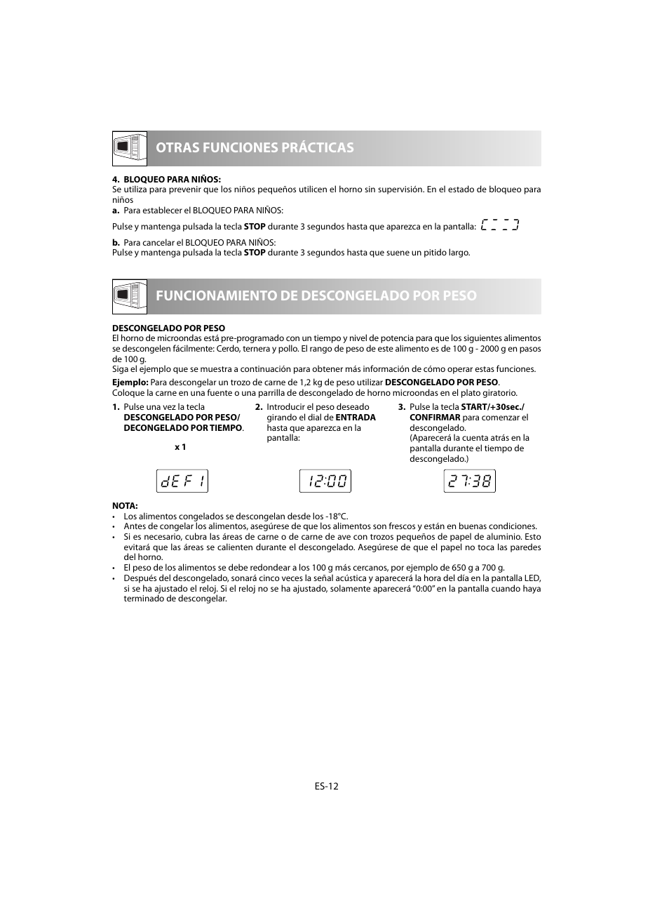 Sharp R-60STE User Manual | Page 30 / 180