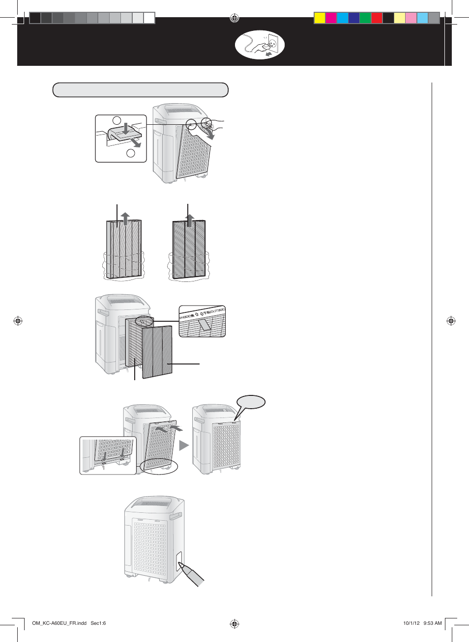 Préparation | Sharp KC-A60EU W User Manual | Page 52 / 219