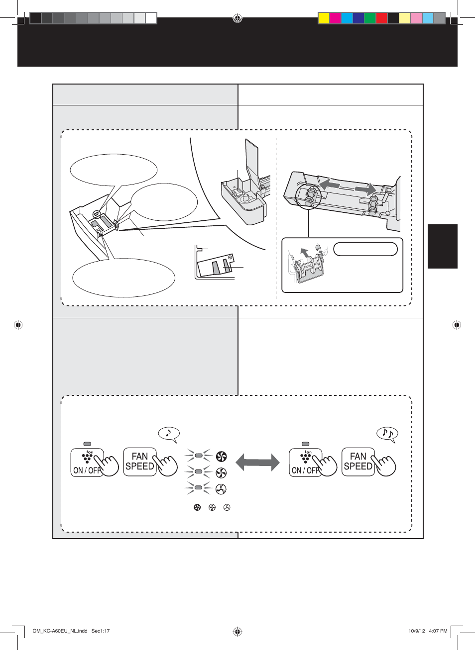 Beëindigen, N-17, Vlotter roller | Opmerking | Sharp KC-A60EU W User Manual | Page 85 / 219