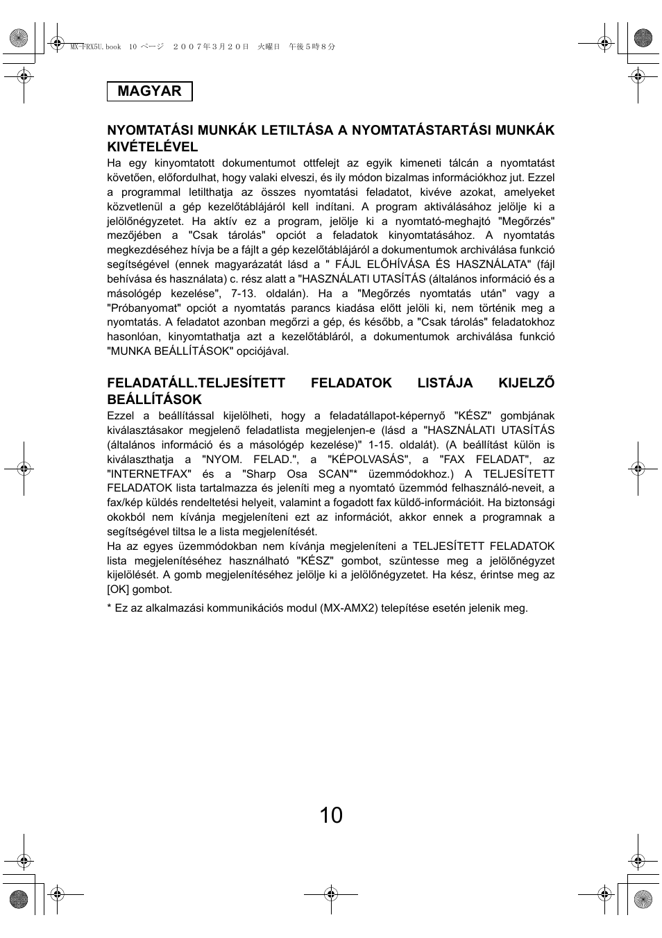 Sharp Funkcja identyfikacji użytkownika User Manual | Page 156 / 184