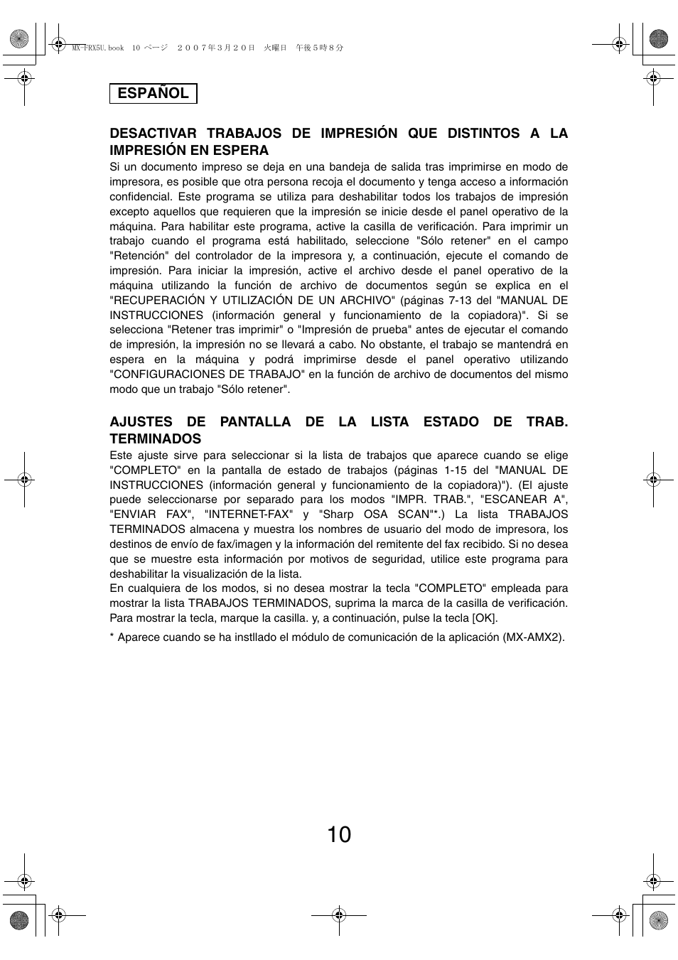 Sharp Funkcja identyfikacji użytkownika User Manual | Page 24 / 184