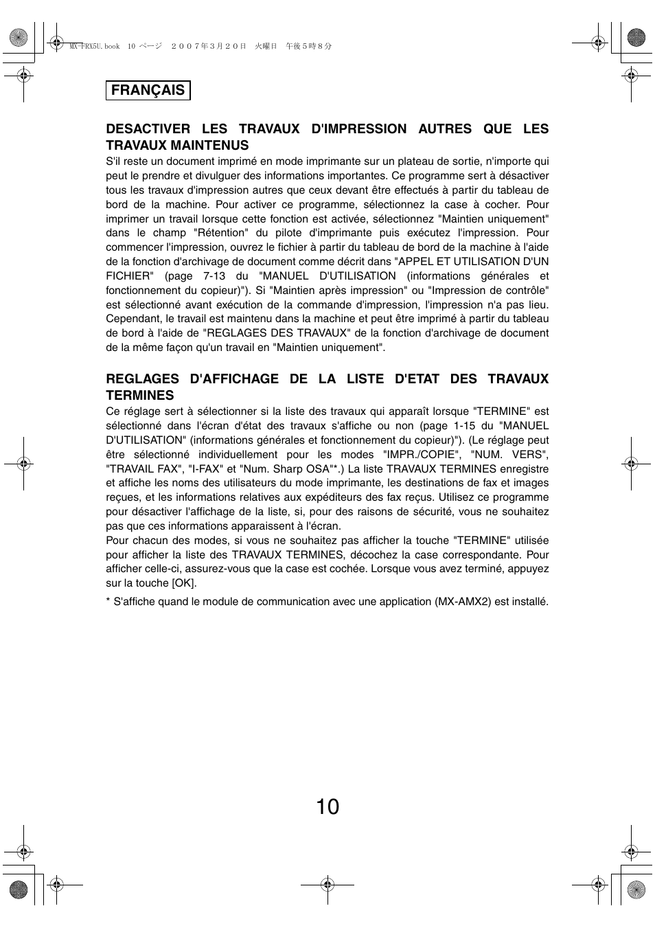 Sharp Funkcja identyfikacji użytkownika User Manual | Page 36 / 184