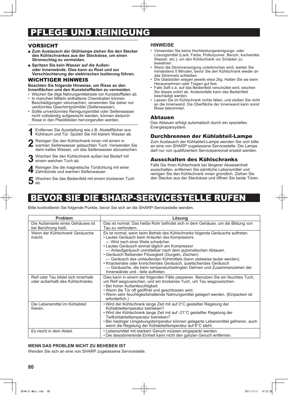 Sharp SJ-WP320TBE User Manual | Page 80 / 224