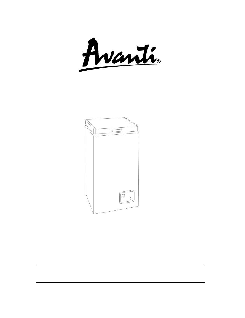 Avanti CF99PS User Manual | 20 pages