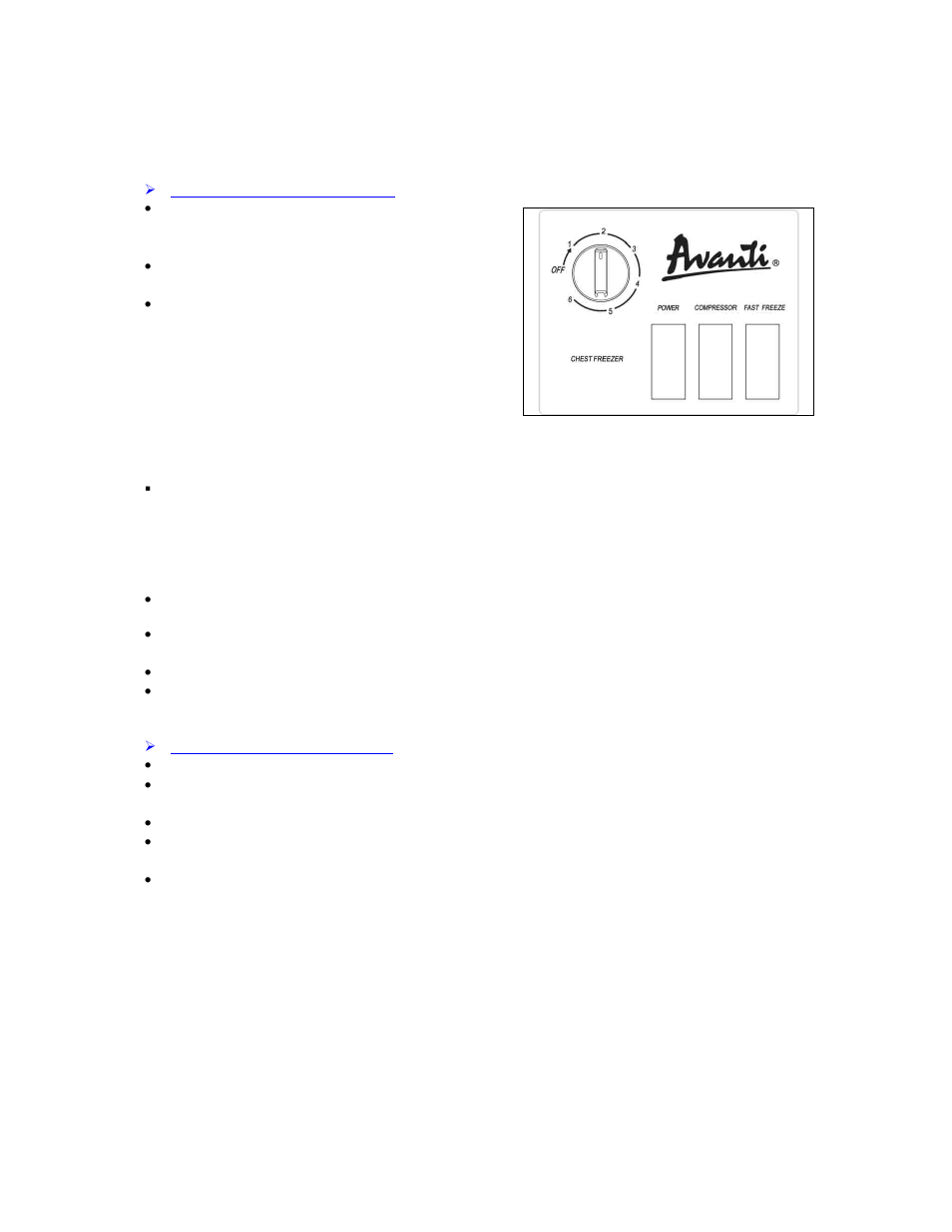 Avanti CF99PS User Manual | Page 9 / 20