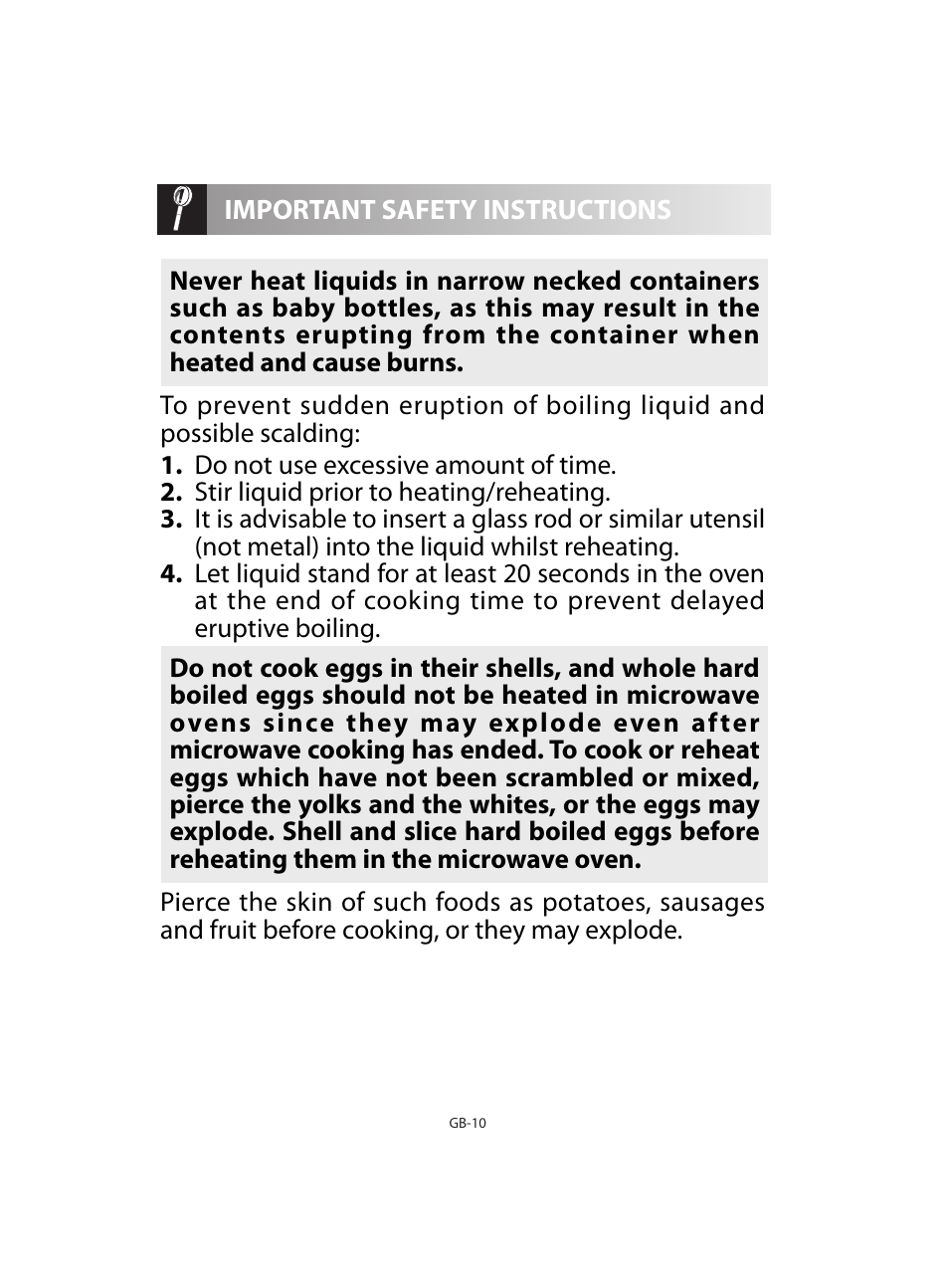 Sharp R-92STE User Manual | Page 12 / 316