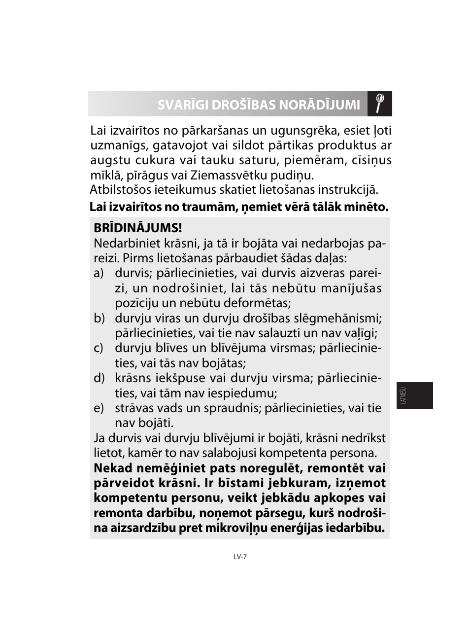 Sharp R-92STE User Manual | Page 191 / 316