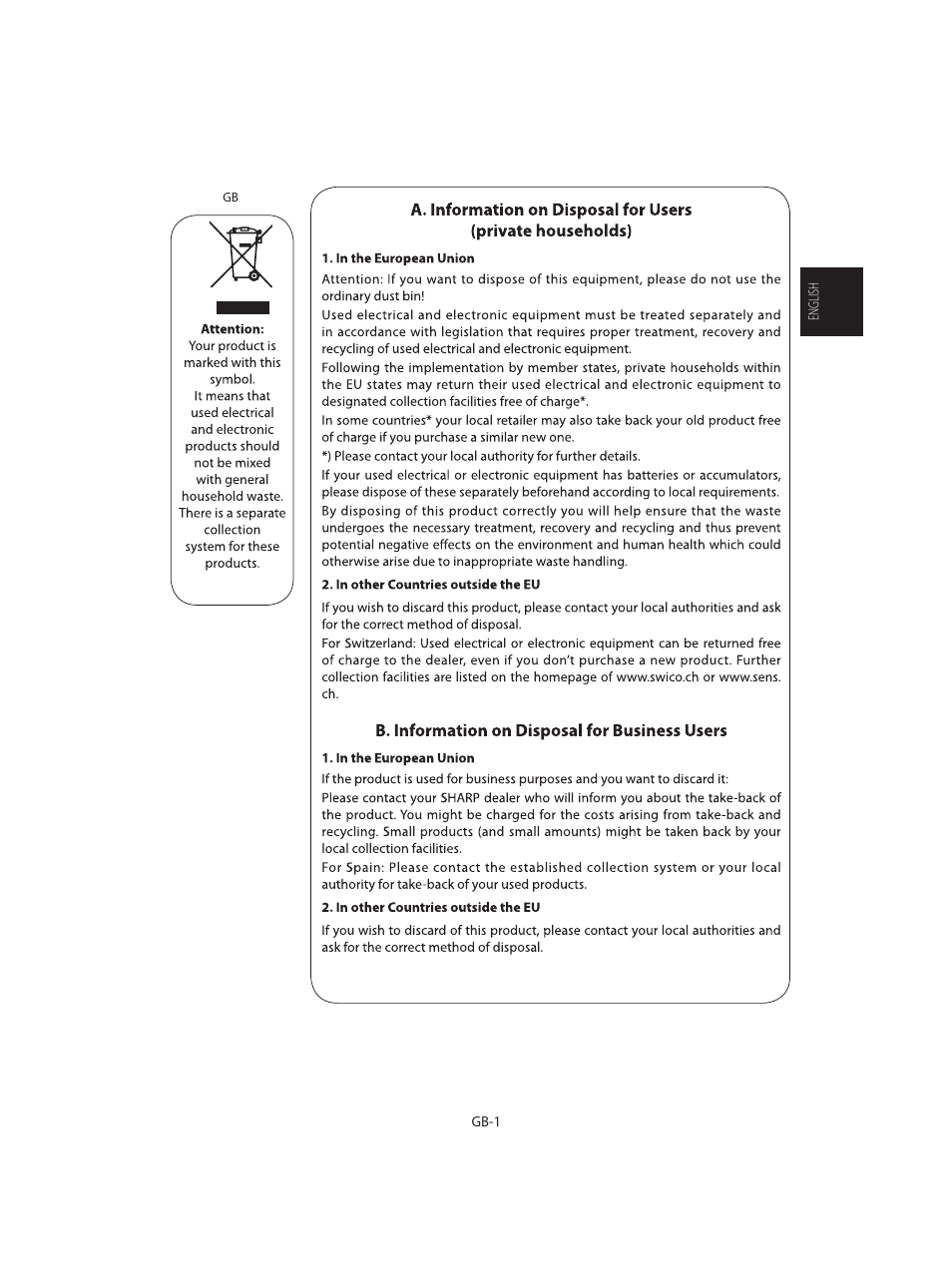 Sharp R-92STE User Manual | Page 3 / 316