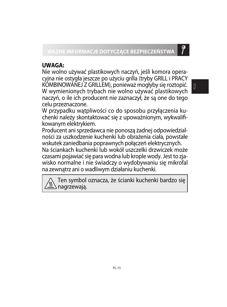 Sharp R-92STE User Manual | Page 43 / 316