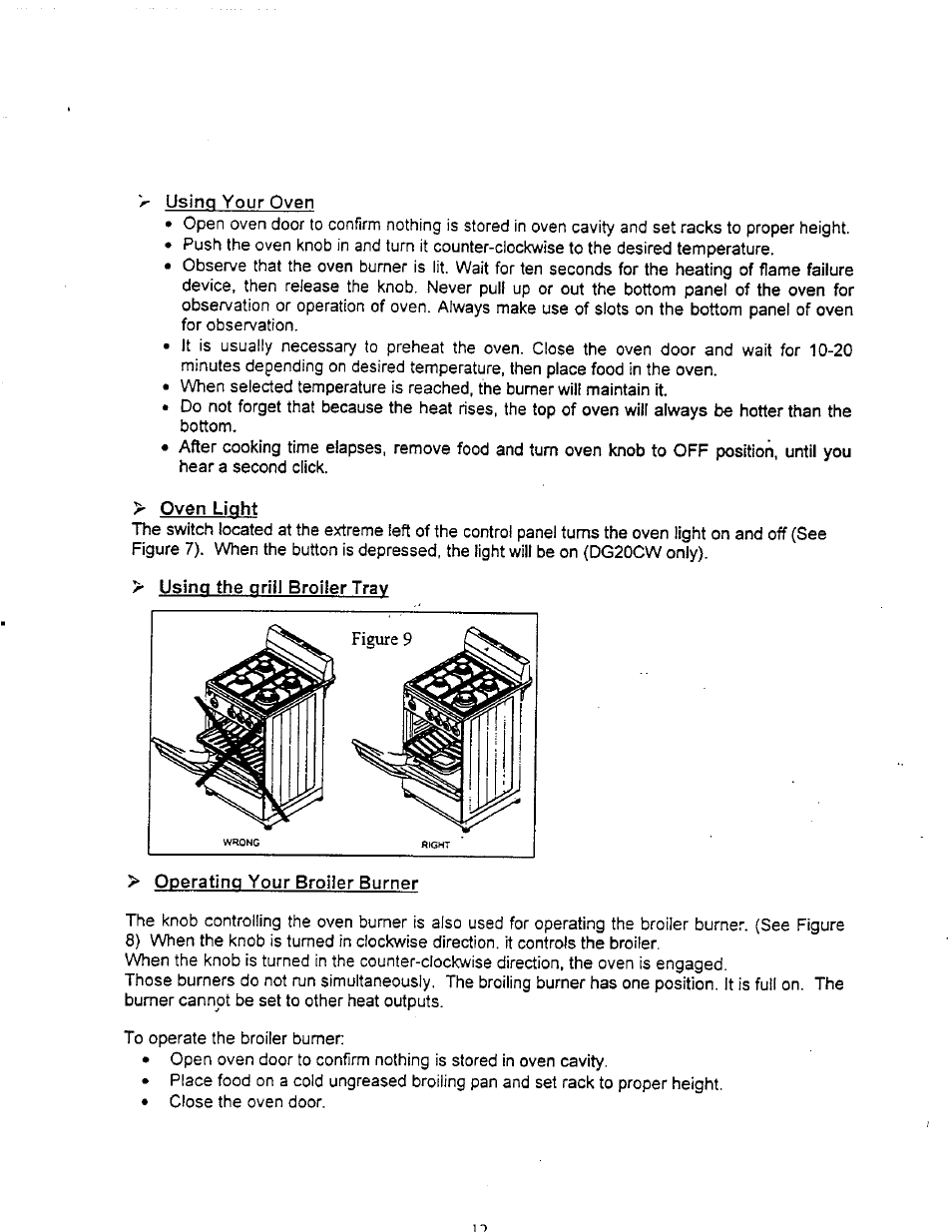 Avanti DG20CW User Manual | Page 14 / 22