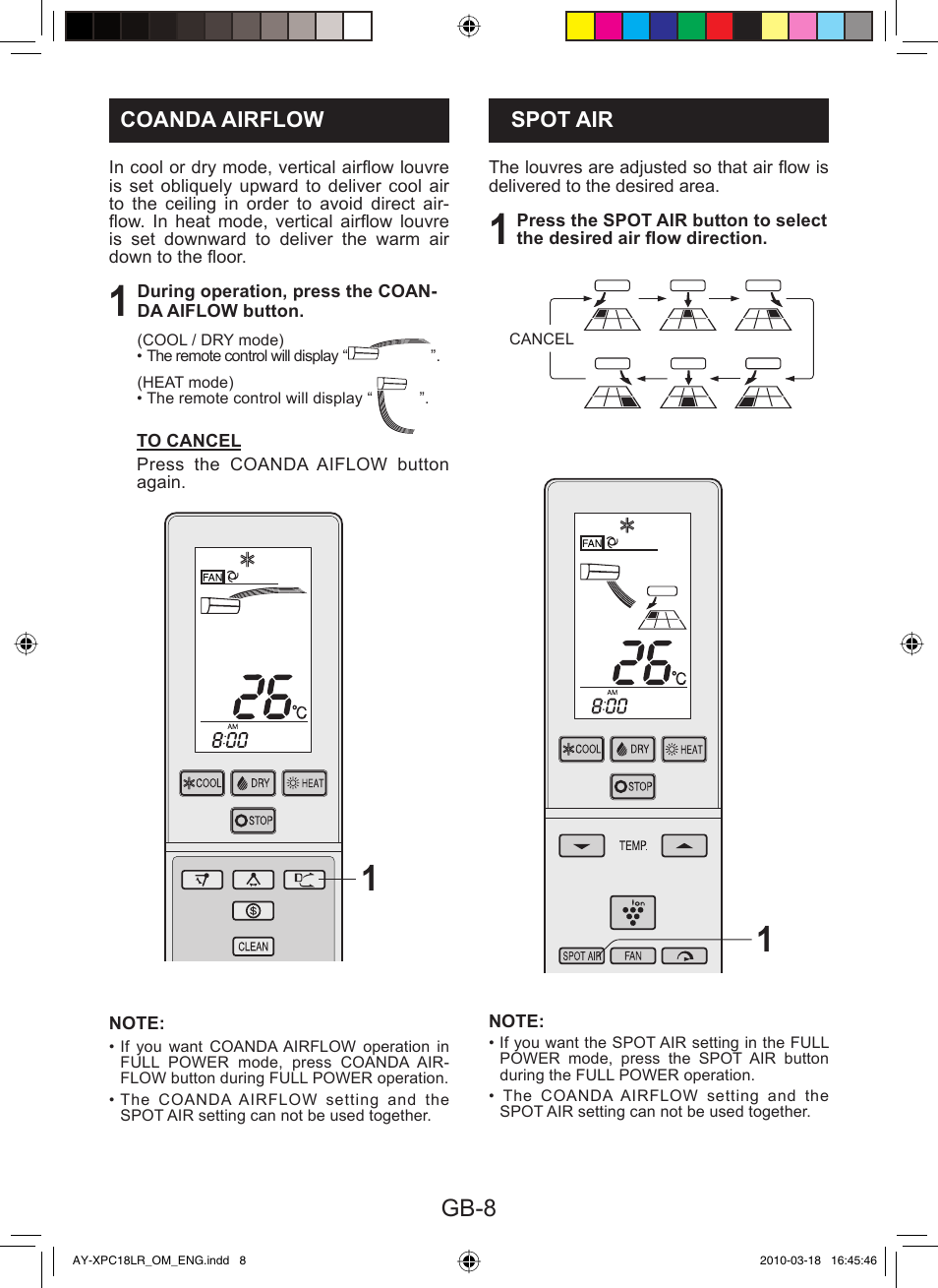 Gb-8 | Sharp AY-XP24LR - AE-X24LR User Manual | Page 10 / 164