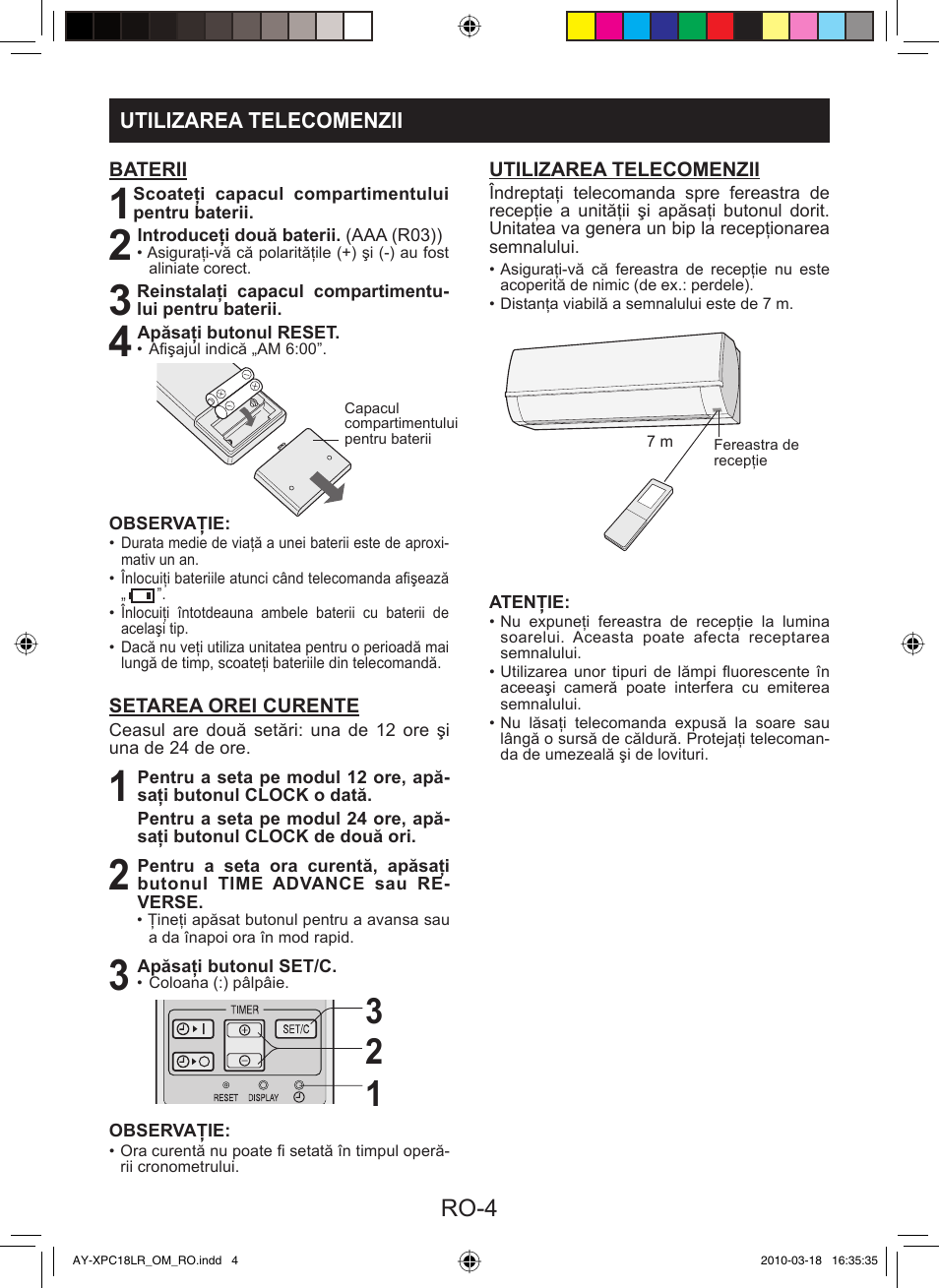 Ro-4 | Sharp AY-XP24LR - AE-X24LR User Manual | Page 102 / 164