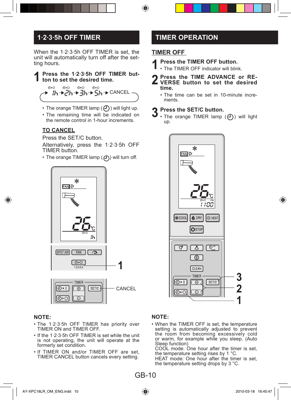 Gb-10 | Sharp AY-XP24LR - AE-X24LR User Manual | Page 12 / 164