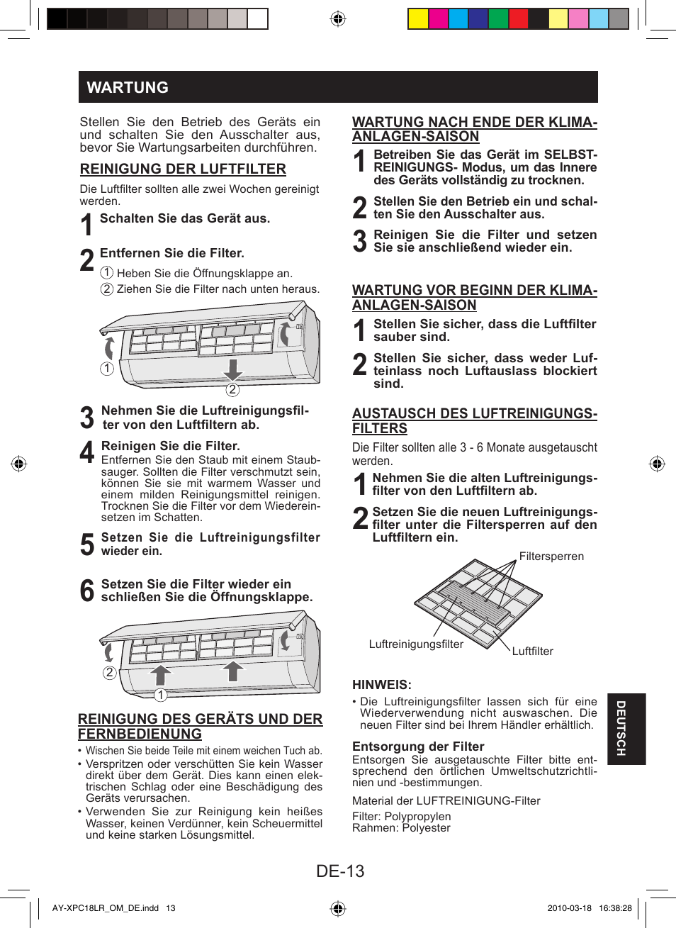 Sharp AY-XP24LR - AE-X24LR User Manual | Page 143 / 164