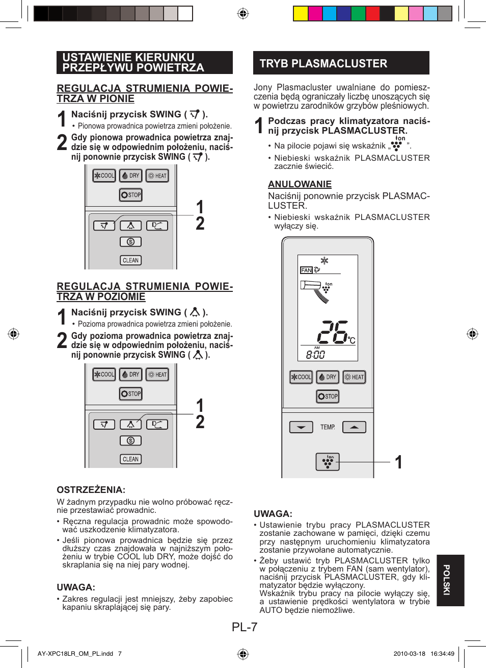 Pl-7 | Sharp AY-XP24LR - AE-X24LR User Manual | Page 153 / 164