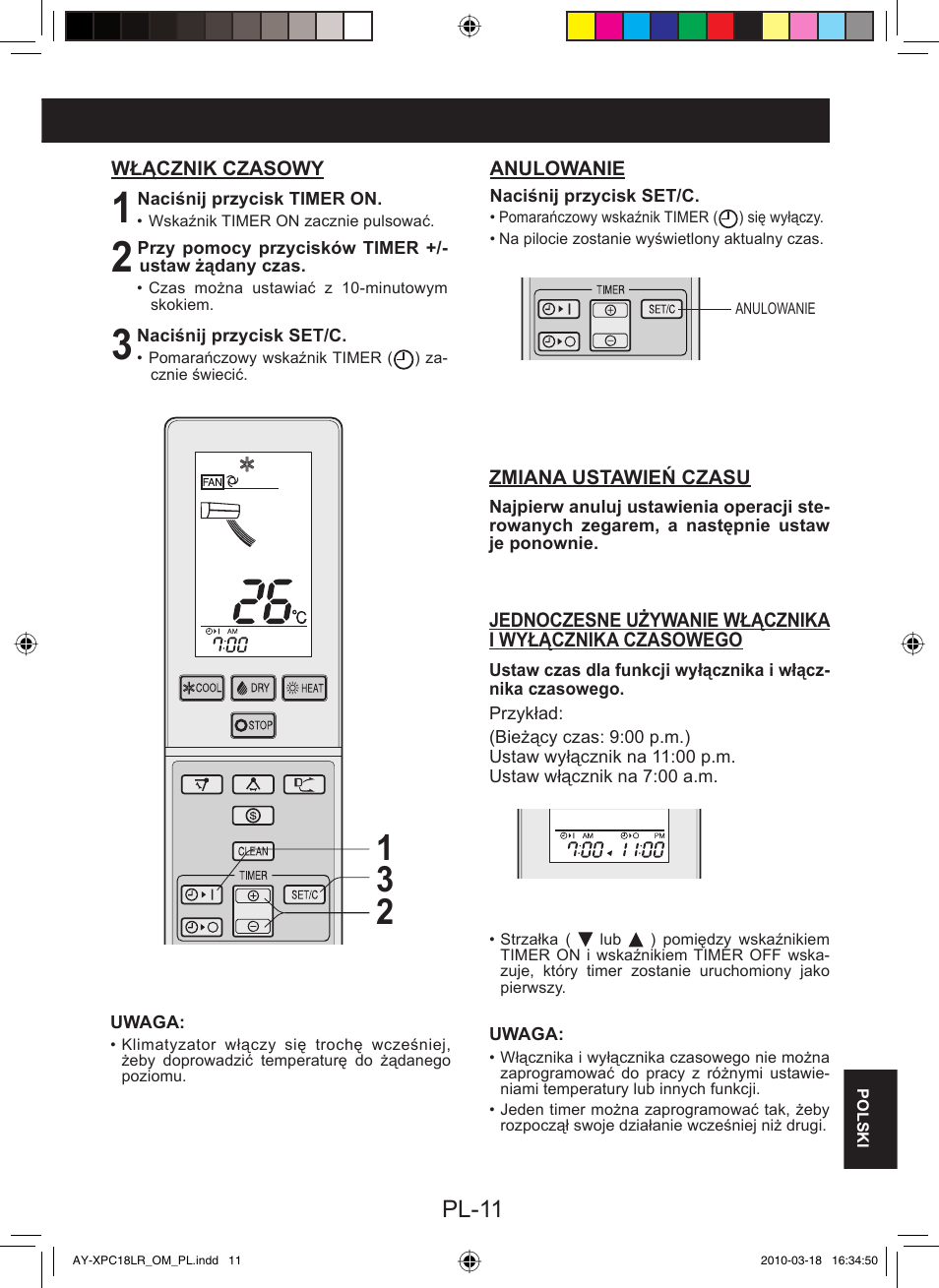 Pl-11 | Sharp AY-XP24LR - AE-X24LR User Manual | Page 157 / 164