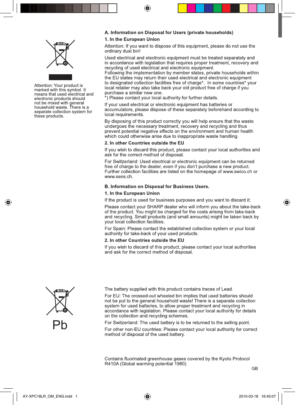 Ay-xpc18lr_om_01_eng.pdf | Sharp AY-XP24LR - AE-X24LR User Manual | Page 2 / 164