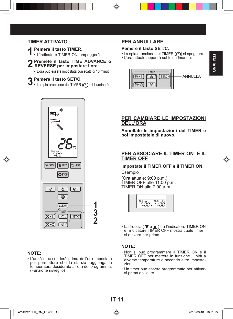 It-11 | Sharp AY-XP24LR - AE-X24LR User Manual | Page 29 / 164