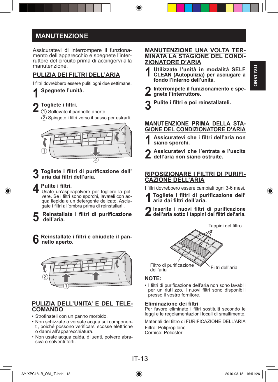 Sharp AY-XP24LR - AE-X24LR User Manual | Page 31 / 164