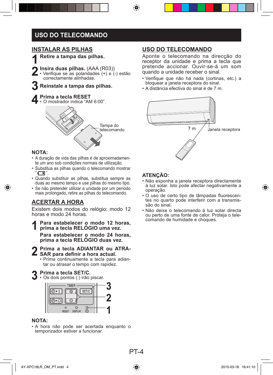 Pt-4 | Sharp AY-XP24LR - AE-X24LR User Manual | Page 54 / 164