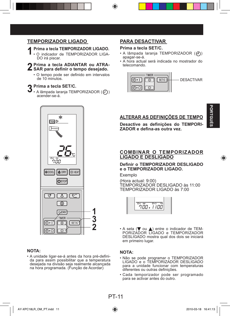 Pt-11 | Sharp AY-XP24LR - AE-X24LR User Manual | Page 61 / 164