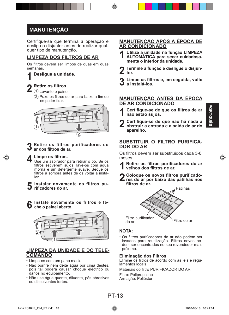 Sharp AY-XP24LR - AE-X24LR User Manual | Page 63 / 164