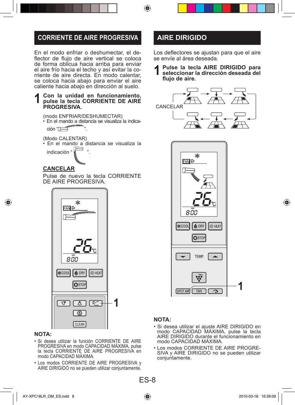 Es-8 | Sharp AY-XP24LR - AE-X24LR User Manual | Page 74 / 164