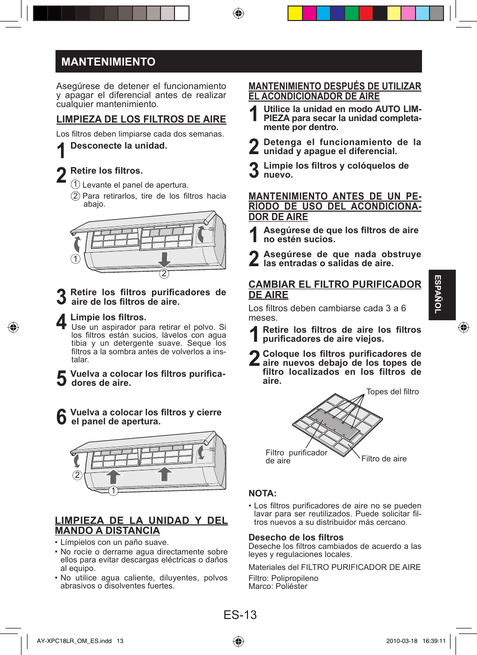 Sharp AY-XP24LR - AE-X24LR User Manual | Page 79 / 164