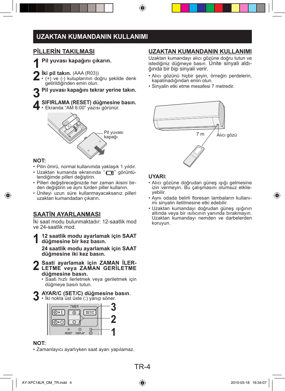 Tr-4 | Sharp AY-XP24LR - AE-X24LR User Manual | Page 86 / 164